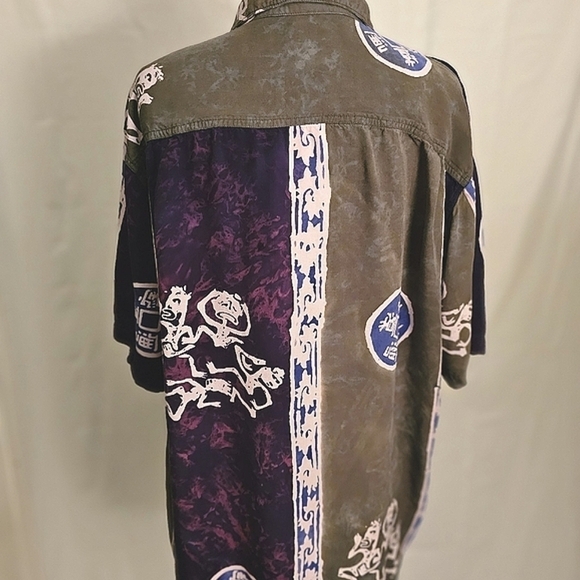 Blue Butterfly Handmade Shirt - Picture 2 of 5